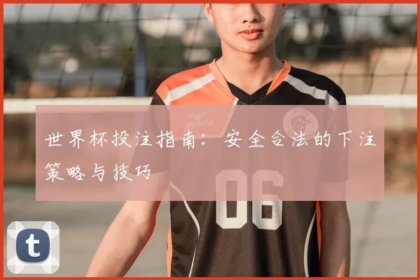 世界杯投注指南：安全合法的下注策略与技巧